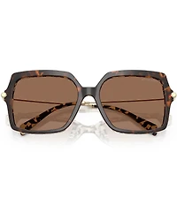 Michael Kors Women's Quogue 57mm Square Sunglasses