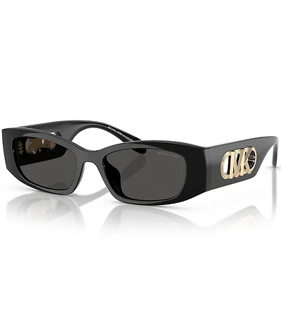 Michael Kors Women's Rhodes 52mm Rectangle Sunglasses