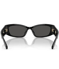 Michael Kors Women's Rhodes 52mm Rectangle Sunglasses