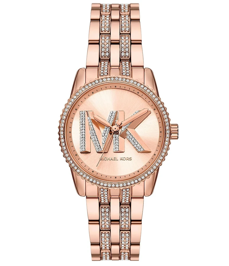 Michael Kors Women's Mini Bryant Three-Hand Stainless Steel Bracelet Watch