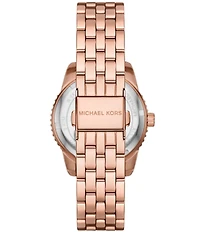 Michael Kors Women's Mini Bryant Three-Hand Stainless Steel Bracelet Watch