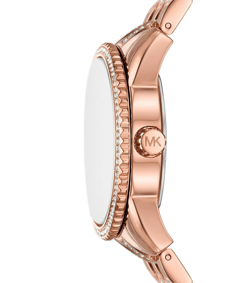 Michael Kors Women's Mini Bryant Three-Hand Stainless Steel Bracelet Watch