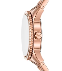 Michael Kors Women's Mini Bryant Three-Hand Stainless Steel Bracelet Watch