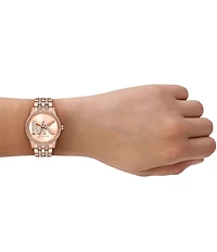 Michael Kors Women's Mini Bryant Three-Hand Stainless Steel Bracelet Watch