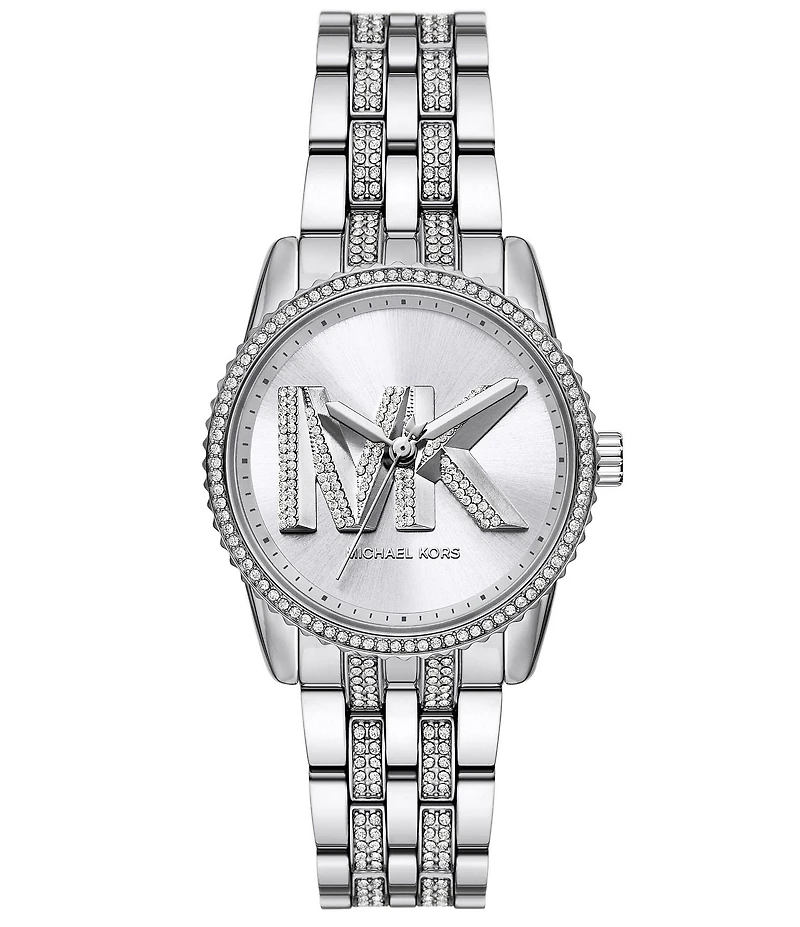 Michael Kors Women's Mini Bryant Three-Hand Stainless Steel Bracelet Watch
