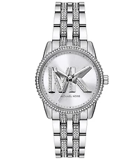 Michael Kors Women's Mini Bryant Three-Hand Stainless Steel Bracelet Watch