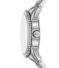 Michael Kors Women's Mini Bryant Three-Hand Stainless Steel Bracelet Watch