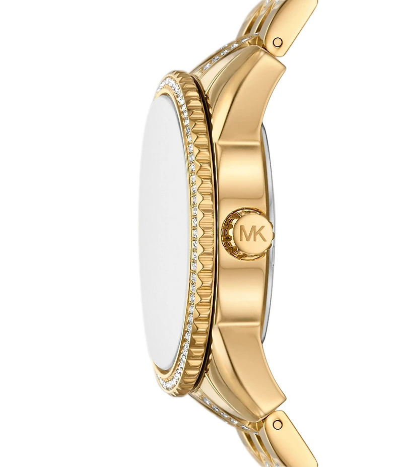 Michael Kors Women's Mini Bryant Three-Hand Stainless Steel Bracelet Watch