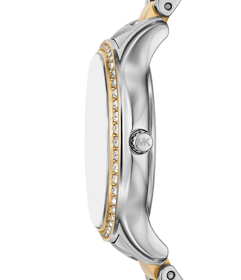 Michael Kors Women's Sage Three-Hand Two-Tone Stainless Steel Bracelet Watch