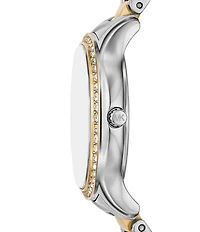 Michael Kors Women's Sage Three-Hand Two-Tone Stainless Steel Bracelet Watch