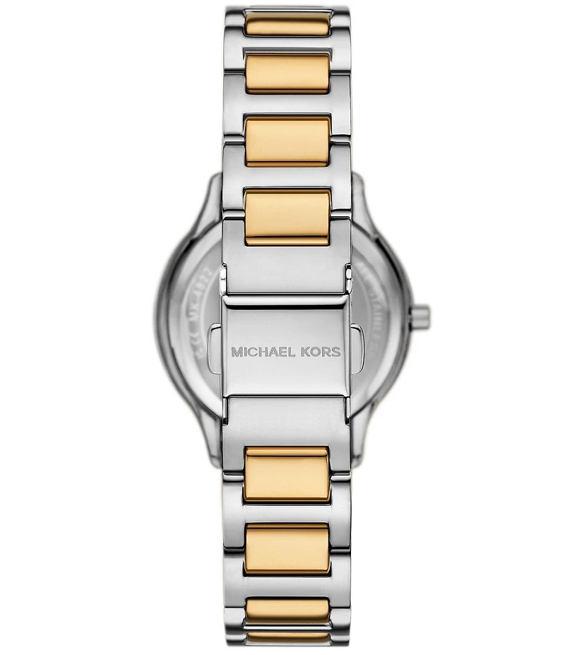 Michael Kors Women's Sage Three-Hand Two-Tone Stainless Steel Bracelet Watch