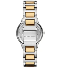 Michael Kors Women's Sage Three-Hand Two-Tone Stainless Steel Bracelet Watch