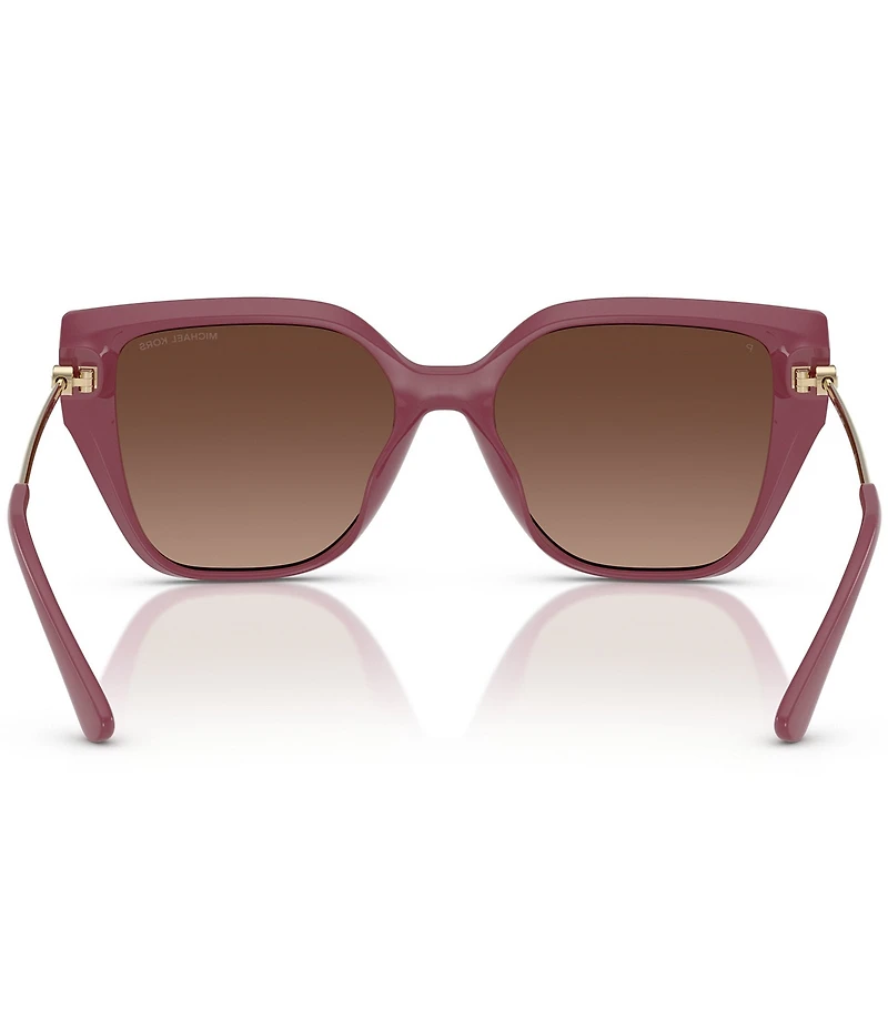 Michael Kors Women's St. Barths MK2231U 54mm Polarized Square Sunglasses
