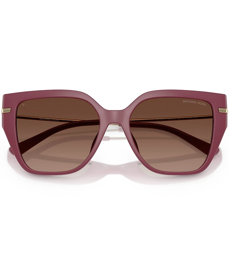 Michael Kors Women's St. Barths MK2231U 54mm Polarized Square Sunglasses