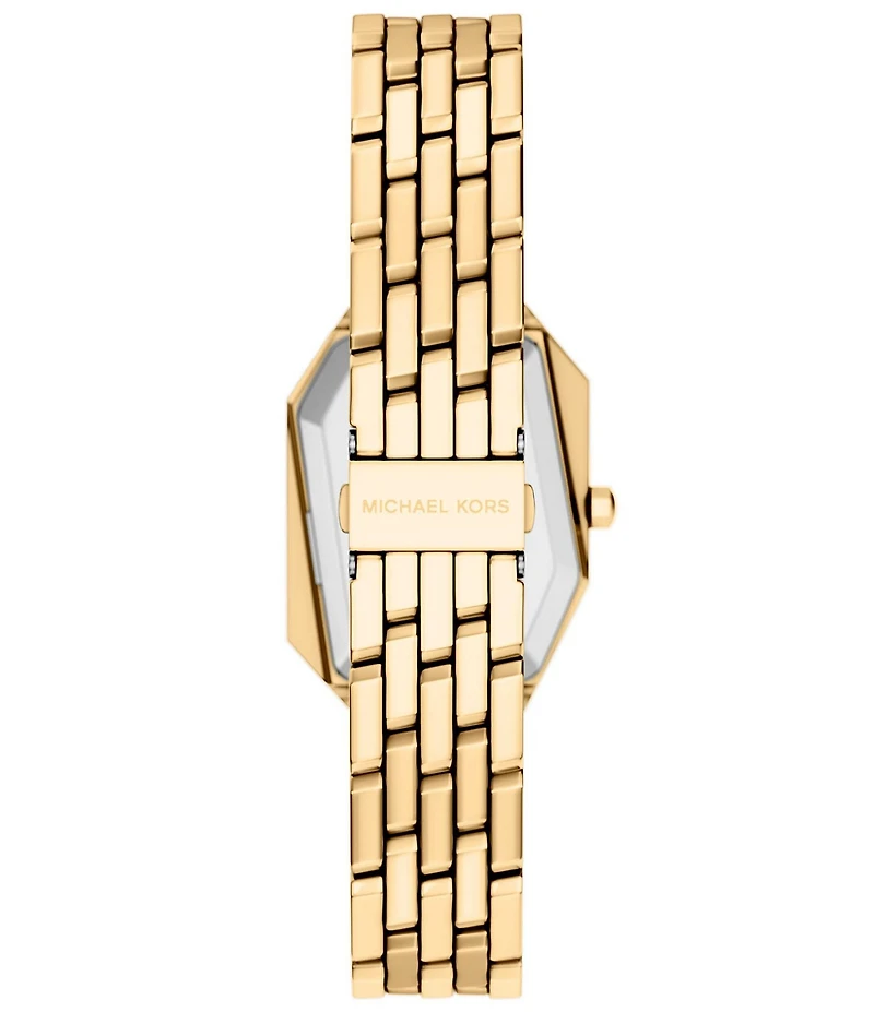 Michael Kors Women's Suri Quartz Two Hand Gold Tone Stainless Steel Bracelet Watch