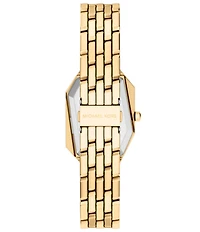 Michael Kors Women's Suri Quartz Two Hand Gold Tone Stainless Steel Bracelet Watch