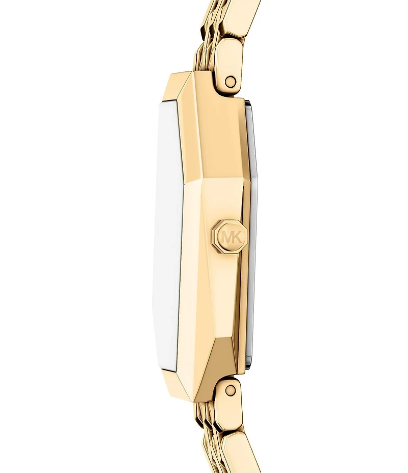 Michael Kors Women's Suri Quartz Two Hand Gold Tone Stainless Steel Bracelet Watch