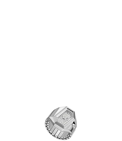 Michael Kors Women's Suri Quartz Two Hand Stainless Steel Watch Ring