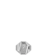 Michael Kors Women's Suri Quartz Two Hand Stainless Steel Watch Ring