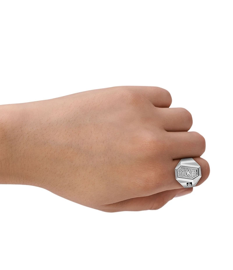 Michael Kors Women's Suri Quartz Two Hand Stainless Steel Watch Ring