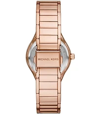 Michael Kors Women's Sylvia Quartz Three Hand Stainless Steel Bracelet Watch