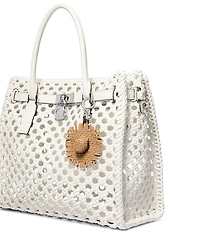 Michael Kors Woven Hat Bag Charm