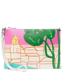 Michael Kors x Christina Zimpel Jet Set XL Convertible Wristlet