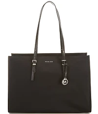 Michael Kors Zadie Large East West Multi Function Nylon Top Zip Tote Bag