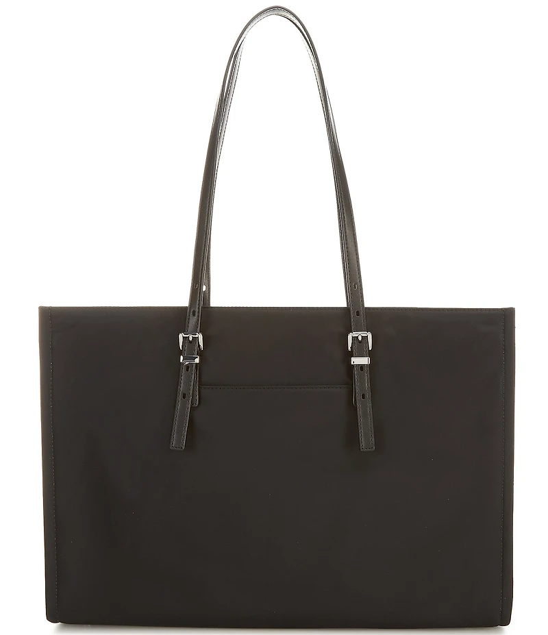Michael Kors Zadie Large East West Multi Function Nylon Top Zip Tote Bag