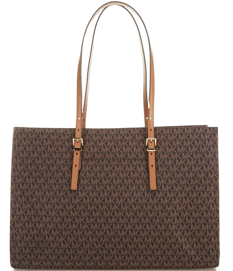 Michael Kors Zadie Large East West Multi Function Top Zip Tote Bag