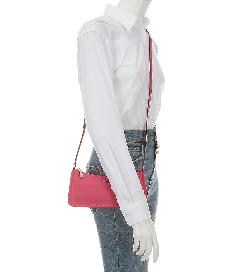 Michael Kors Zadie Small East West Top Zip Crossbody Bag