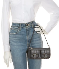 Michael Kors Zoe Small Convertible Pouchette Shoulder Bag