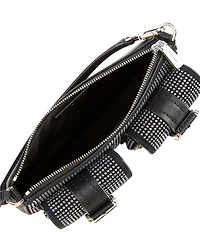 Michael Kors Zoe Small Suede Pouchette Shoulder Bag