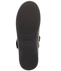 MICHAEL Michael Kors Girls' Amber Aiden Leather Logo Mary Jane Ballet Flats (Toddler)
