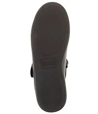 MICHAEL Michael Kors Girls' Amber Aiden Leather Logo Mary Jane Ballet Flats (Youth)