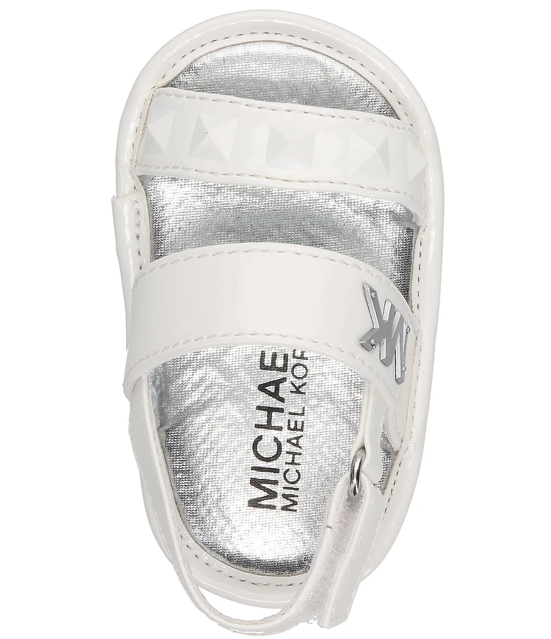 MICHAEL Michael Kors Girls' Baby Sherry Sandal Crib Shoes (Infant)