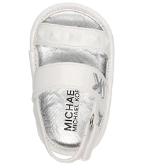 MICHAEL Michael Kors Girls' Baby Sherry Sandal Crib Shoes (Infant)