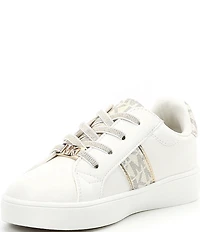 MICHAEL Michael Kors Girls' Jem Maxine Logo Alternative Closure Sneakers (Infant)