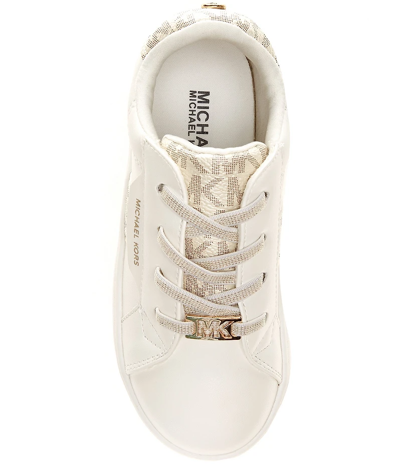 MICHAEL Michael Kors Girls' Jem Maxine Logo Alternative Closure Sneakers (Infant)