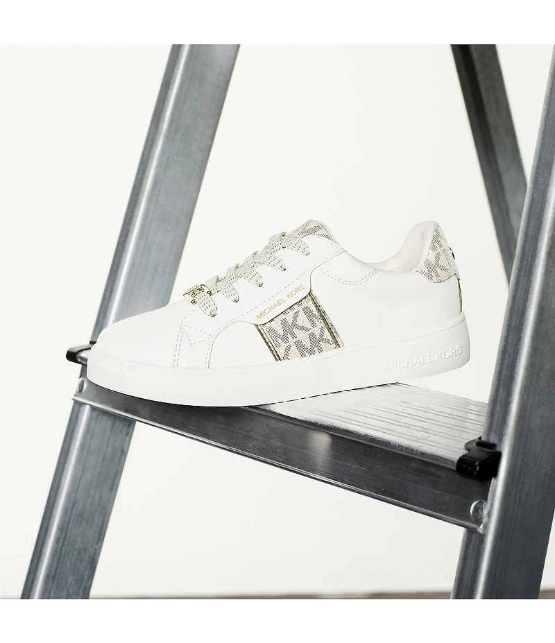 MICHAEL Michael Kors Girls' Jem Maxine Logo Sneakers (Youth)