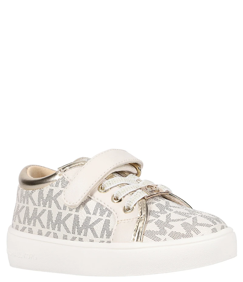 MICHAEL Michael Kors Girls' Jem Ralley Hook-and-Loop Logo Sneakers (Infant)