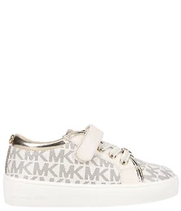 MICHAEL Michael Kors Girls' Jem Ralley Hook-and-Loop Logo Sneakers (Infant)