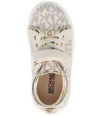MICHAEL Michael Kors Girls' Jem Ralley Hook-and-Loop Logo Sneakers (Infant)
