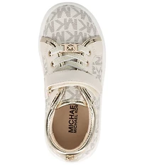 MICHAEL Michael Kors Girls' Jem Ralley Hook-and-Loop Logo Sneakers (Toddler)