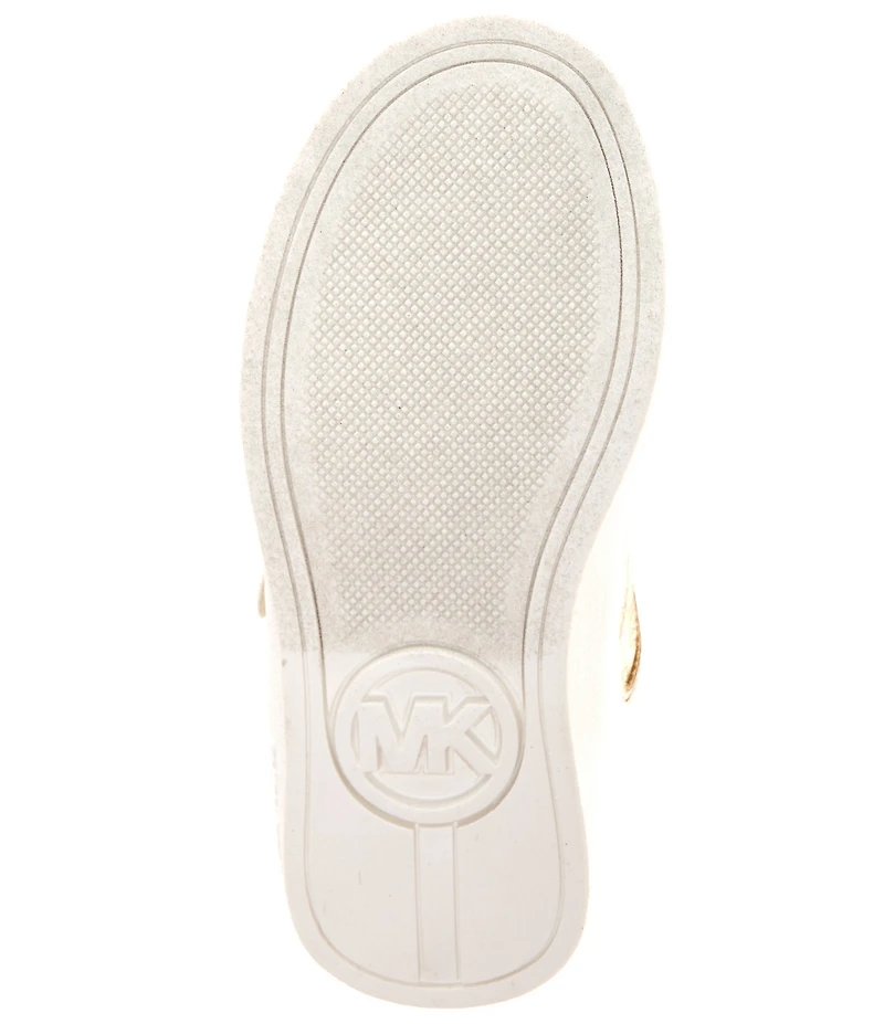 MICHAEL Michael Kors Girls' Jem Rumi Patent Logo Hook-and-Loop Sneakers (Infant)