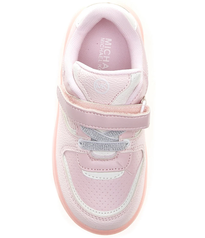MICHAEL Michael Kors Girls' Jem Rumi Hook-and-Loop Sneakers (Infant)