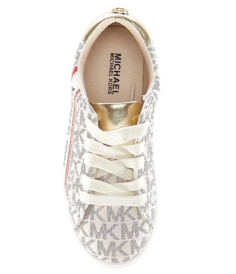 MICHAEL Michael Kors Girls' Jem Slade Logo Print Sneakers (Toddler)
