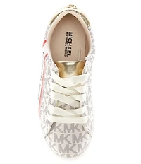MICHAEL Michael Kors Girls' Jem Slade Logo Print Sneakers (Toddler)
