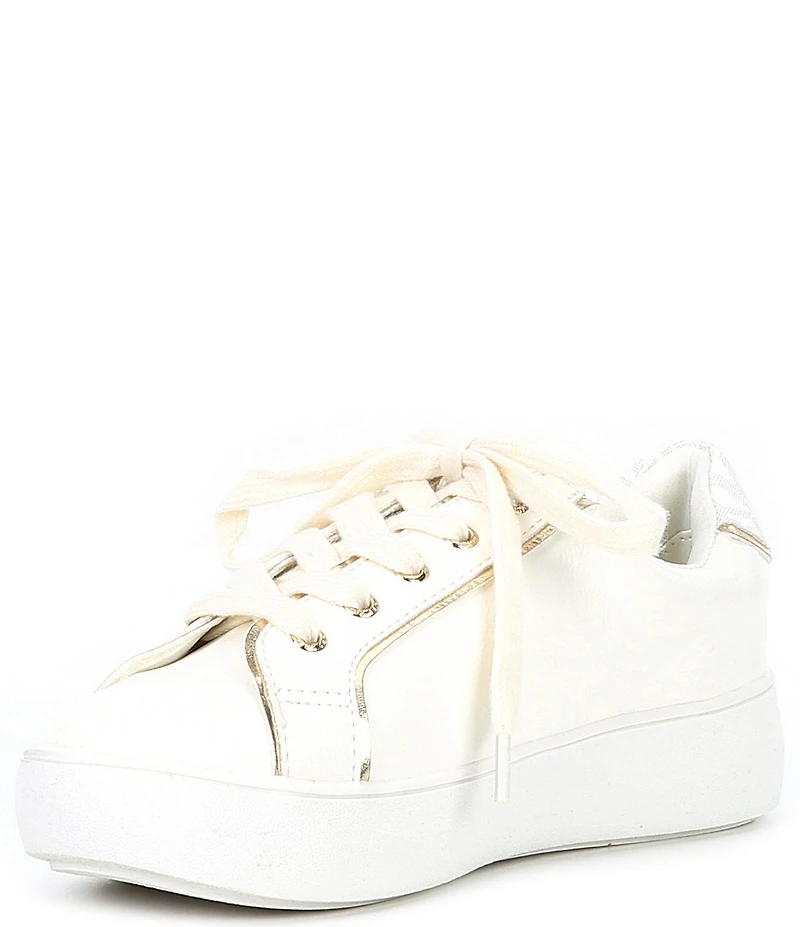 MICHAEL Michael Kors Girls' Jordana Poppy Lace-Up Platform Sneakers (Toddler)