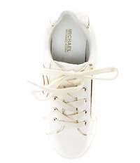 MICHAEL Michael Kors Girls' Jordana Poppy Metallic Logo Platform Sneakers (Youth)